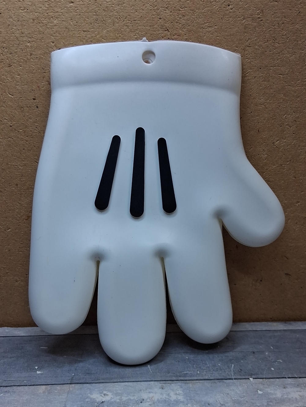 Disney Mickey Mouse White Silicone Right Hand Oven Mitt Potholder